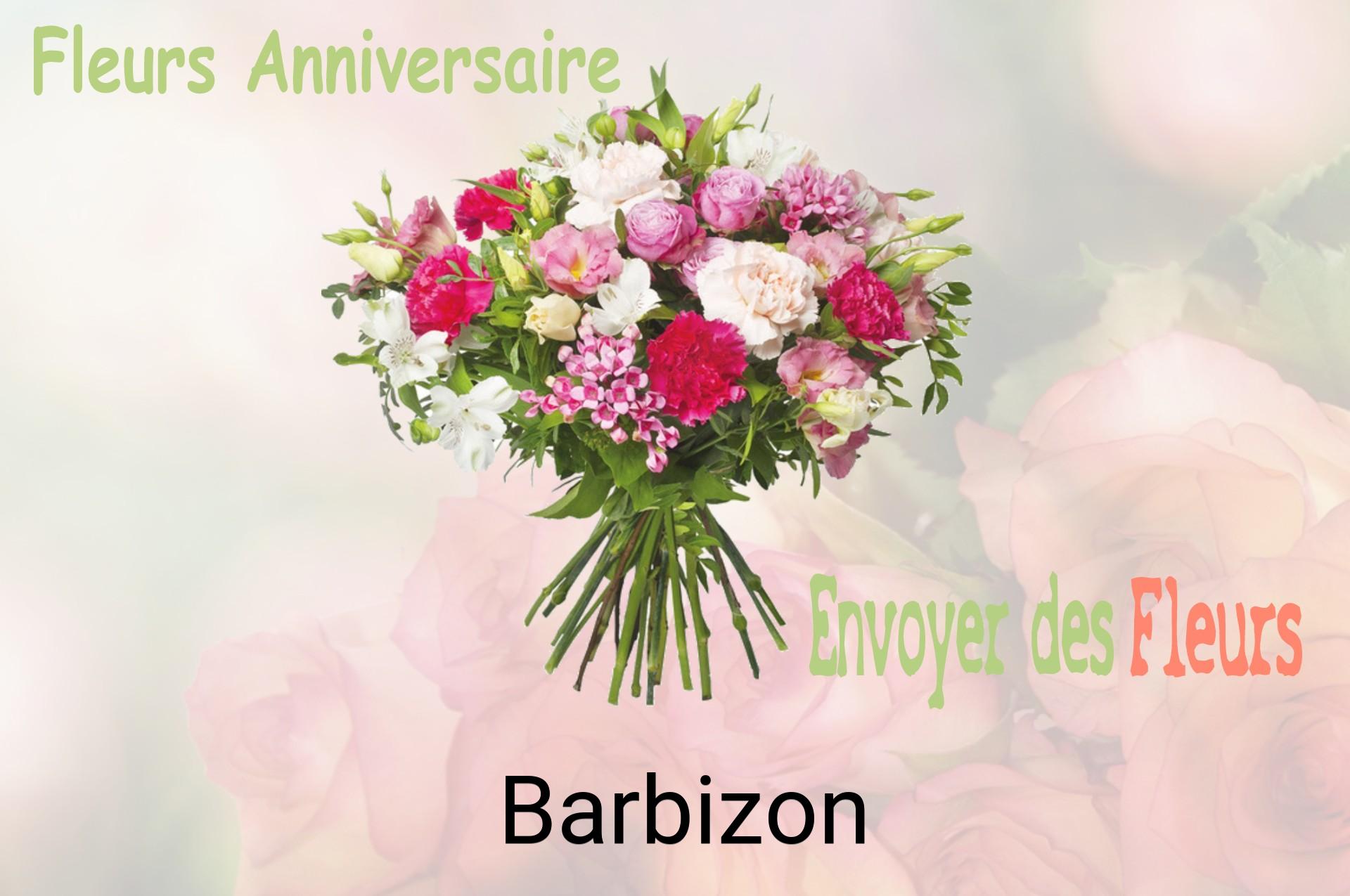 Bouquet de fleurs d’anniversaire livré à Barbizon